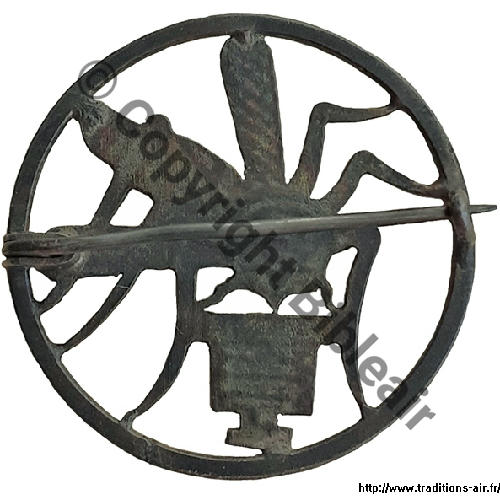 42.1  2eDRILLE INDO 1920... 1eDrille 42e GAA puis GMA  SM Eping bascule Dos lisse irreg embouti leger Src.P.PATRIS via H.GUYOT 